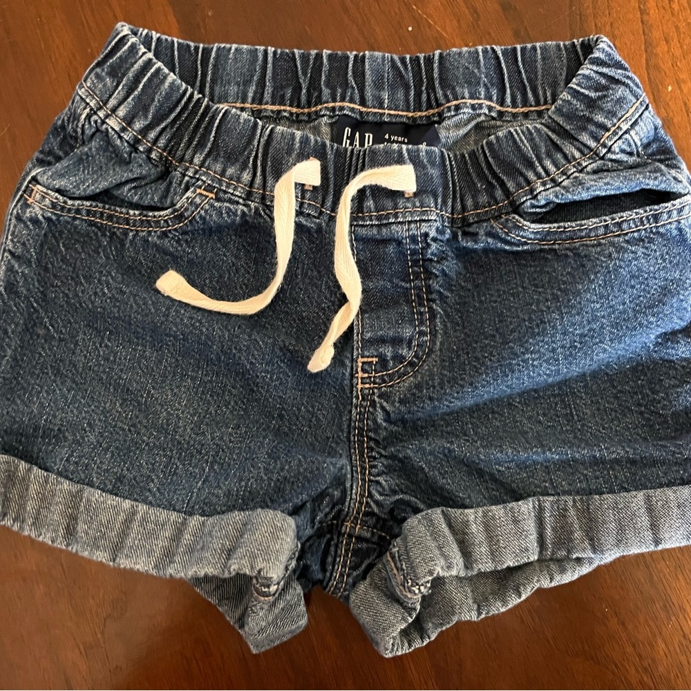 GAP Kids Dark Blue Denim Shorts